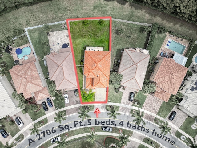 drone / aerial view