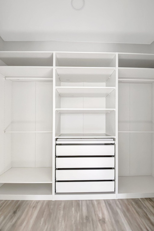 view of closet