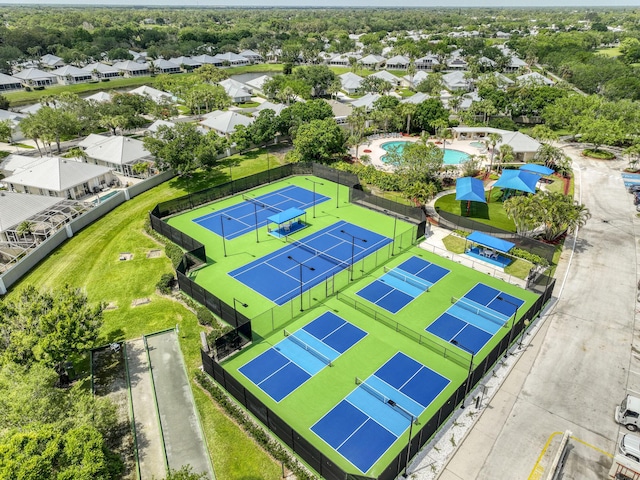 2036 SW Mayflower Dr, Palm City, FL 34990 - bird's eye view of a pool