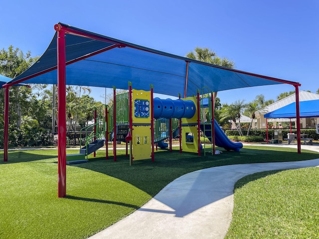 2036 SW Mayflower Dr, Palm City, FL 34990 - community playground with a yard