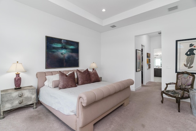9237 Seahorse Bay Dr, Boynton Beach, FL 33473 - bedroom featuring carpet flooring, recessed lighting, baseboards, and visible vents