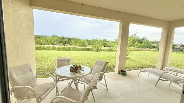view of patio / terrace