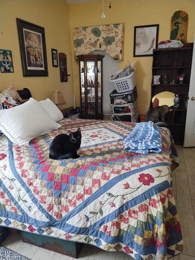 1047 NW Tuscany Dr, Port Saint Lucie, FL 34986 - bedroom with wood finished floors