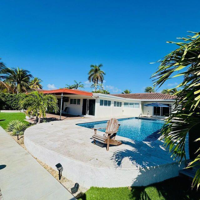 outdoor pool featuring a patio area