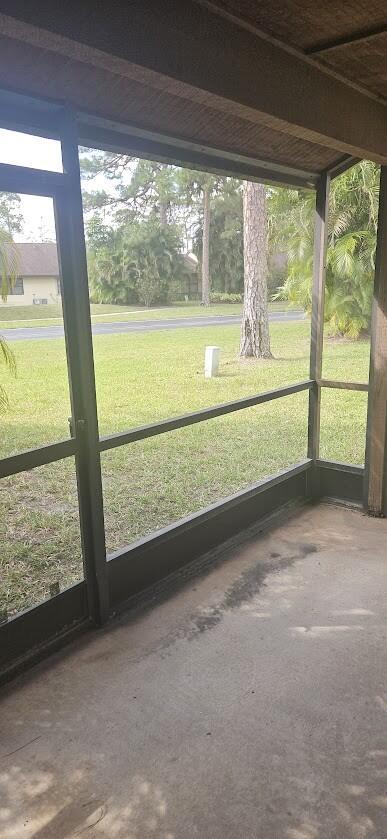 163 Pinto Palm Ct Unit 02, Royal Palm Beach, FL 33411 - view of unfurnished sunroom
