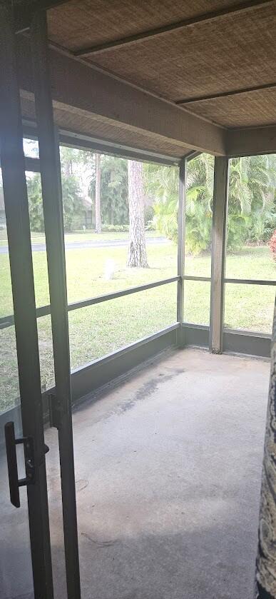 163 Pinto Palm Ct Unit 02, Royal Palm Beach, FL 33411 - view of unfurnished sunroom