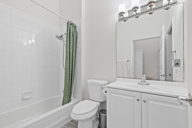 9448 Boca River Cir, Boca Raton, FL 33434 - full bath with shower / bathtub combination with curtain, toilet, and vanity