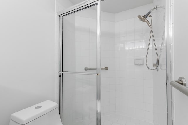 9448 Boca River Cir, Boca Raton, FL 33434 - bathroom with toilet and a stall shower