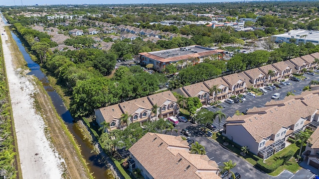 9448 Boca River Cir, Boca Raton, FL 33434 - drone / aerial view with a residential view