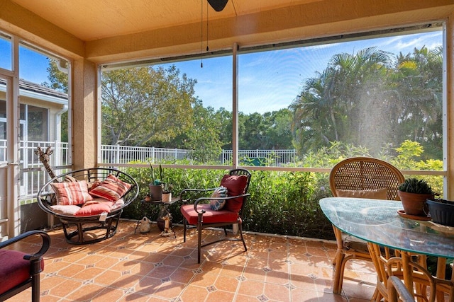 9686 SW Glenbrook Dr, Port Saint Lucie, FL 34987 - view of sunroom / solarium