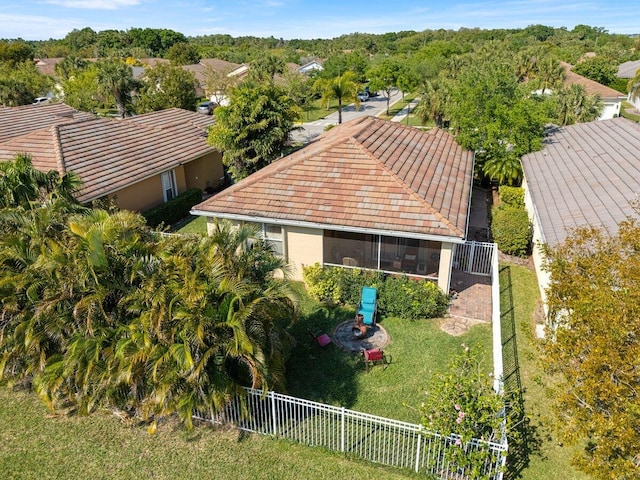 9686 SW Glenbrook Dr, Port Saint Lucie, FL 34987 - birds eye view of property