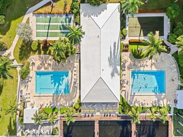 aerial view
