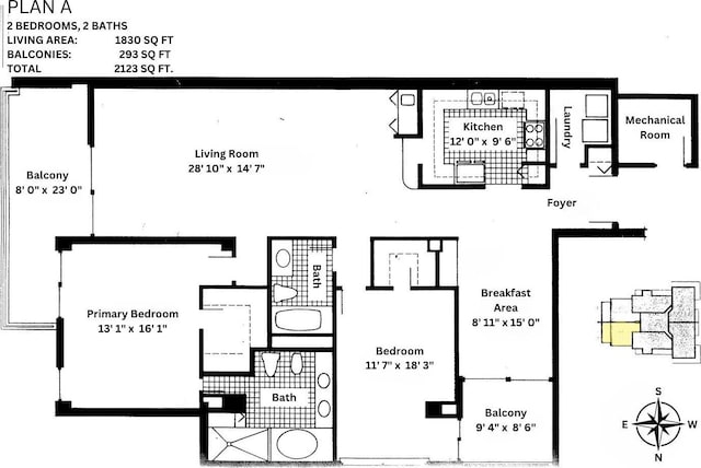 3450 S Ocean Blvd Unit 906, Highland Beach, FL 33487 - room layout