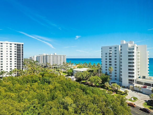 3450 S Ocean Blvd Unit 906, Highland Beach, FL 33487 - water view with nearby urban area