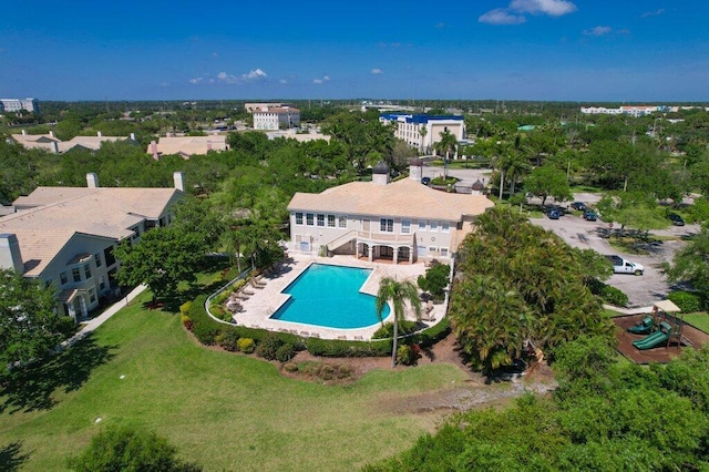 bird's eye view