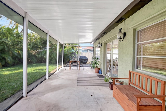 630 Glenridge Dr, West Palm Beach, FL 33405 - view of unfurnished sunroom