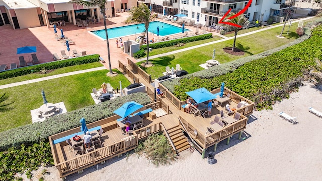 1149 Hillsboro Mile Unit 112N, Hillsboro Beach, FL 33062 - aerial view