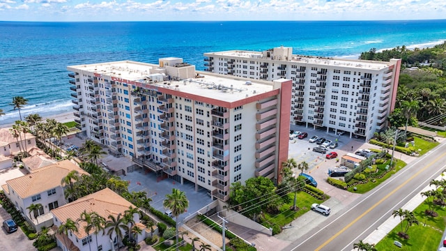 1149 Hillsboro Mile Unit 112N, Hillsboro Beach, FL 33062 - aerial view with a water view