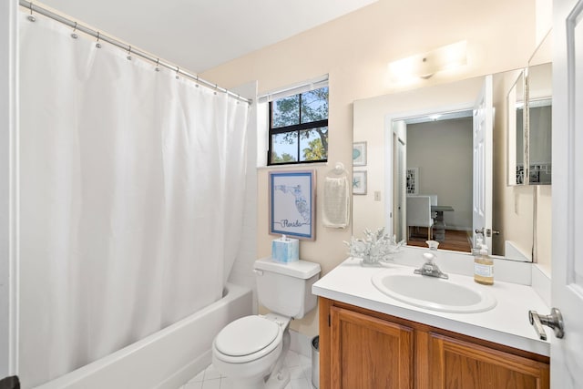 301 Norwood Ter Unit N230, Boca Raton, FL 33431 - full bathroom featuring shower / bath combination with curtain, toilet, and vanity
