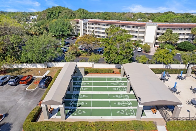 aerial view
