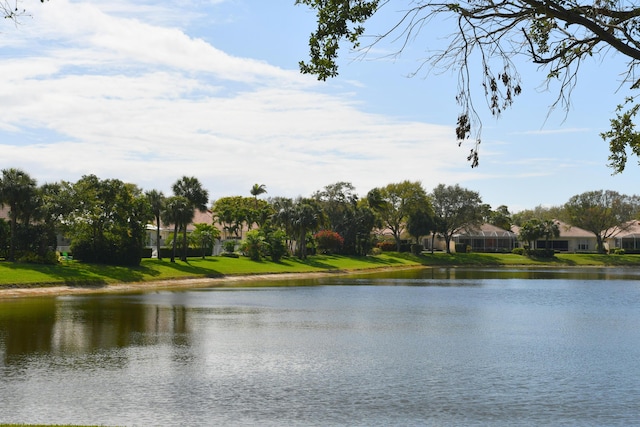 property view of water