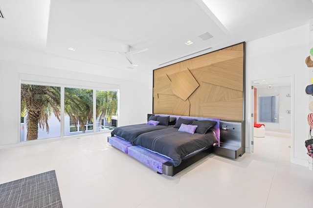 7047 San Sebastian Cir, Boca Raton, FL 33433 - bedroom with tile patterned flooring