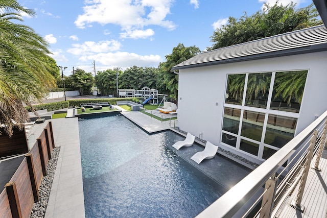 7047 San Sebastian Cir, Boca Raton, FL 33433 - view of pool