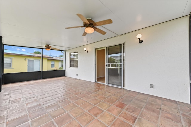 6472 Overland Dr, Delray Beach, FL 33484 - unfurnished sunroom with plenty of natural light