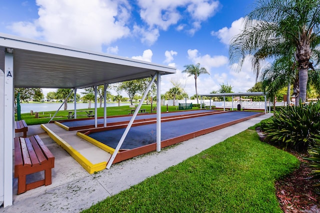 6763 Mar Pacifico, Fort Pierce, FL 34950 - view of property's community featuring a lawn