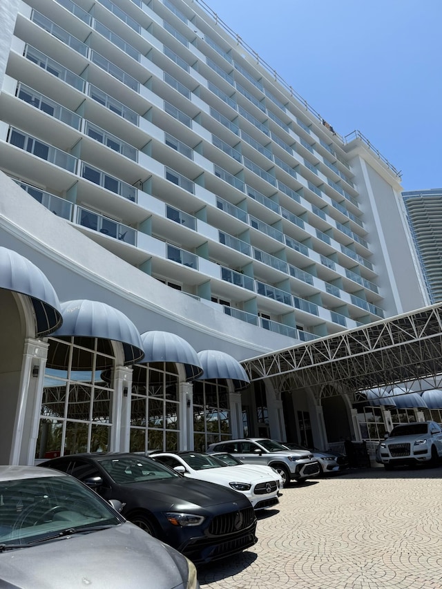 19201 Collins Ave Unit 448, Sunny Isles Beach, FL 33160 - view of property with uncovered parking