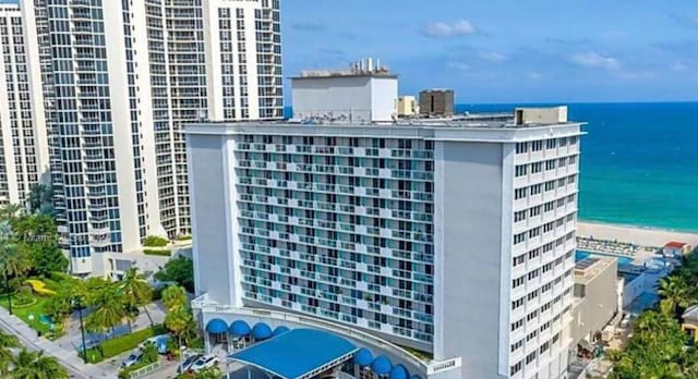 19201 Collins Ave Unit 448, Sunny Isles Beach, FL 33160 - view of property with a water view and a view of city