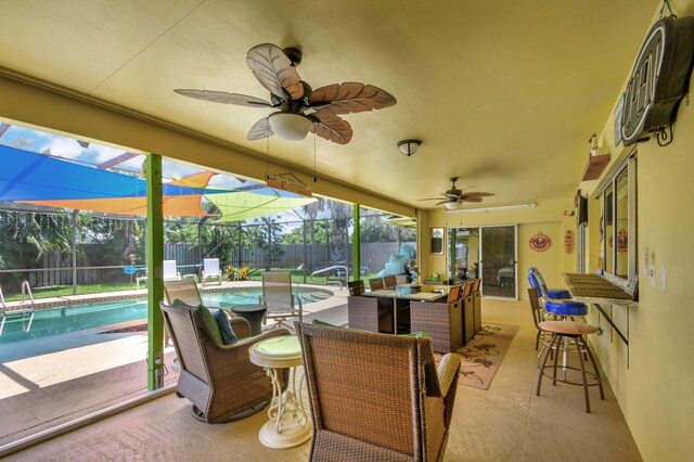 3412 Lake Osborne Dr, Lake Worth Beach, FL 33461 - relaxing sauna featuring wooden walls