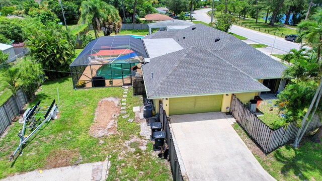 3412 Lake Osborne Dr, Lake Worth Beach, FL 33461 - aerial overview of property's location featuring a main thoroughfare and nearby suburban area