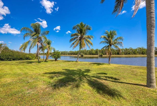 3381 SE E Snow Rd, Port Saint Lucie, FL 34984 - view of yard featuring a water view