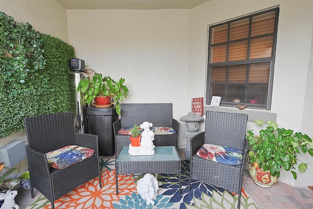 exterior space with a patio