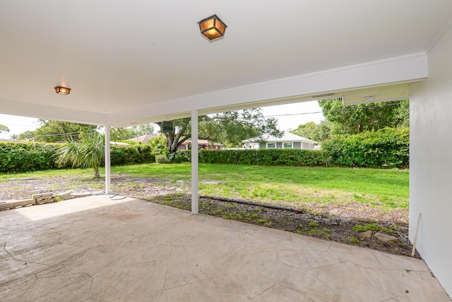 1034 Grandview Blvd, Fort Pierce, FL 34982 - view of yard with fence