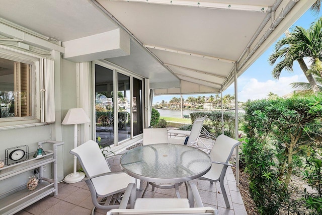 view of patio / terrace with outdoor dining space