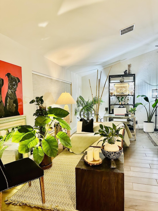 9494 Sun Pointe Dr, Boynton Beach, FL 33437 - living room with wood finished floors