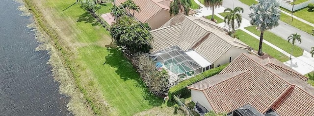 9494 Sun Pointe Dr, Boynton Beach, FL 33437 - view from above of property with a nearby body of water