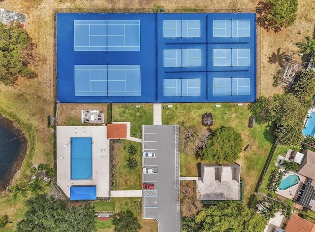 9494 Sun Pointe Dr, Boynton Beach, FL 33437 - aerial view of a pool area