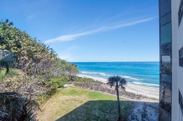 4605 S Ocean Blvd Unit 4C, Highland Beach, FL 33487 - water view with local beach