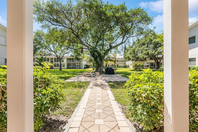 325 Tilford P, Deerfield Beach, FL 33442 - view of home's community with a residential view and a lawn