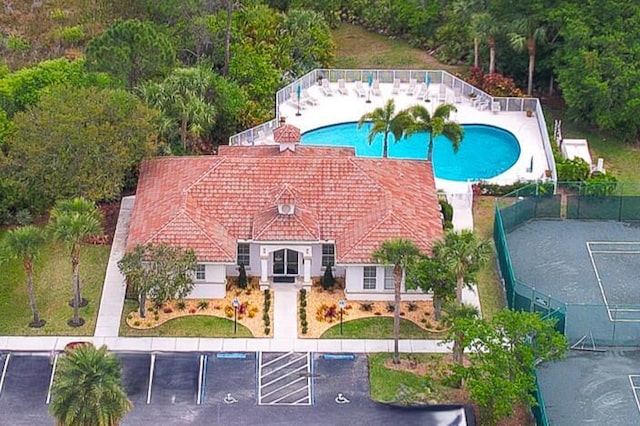 bird's eye view