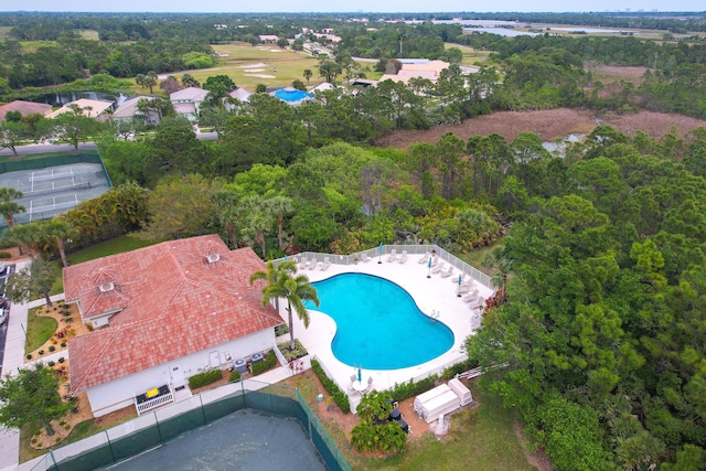 aerial view