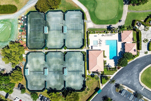 aerial view