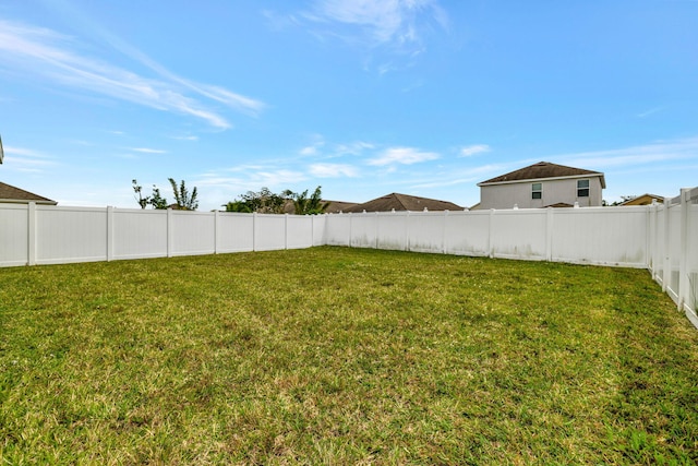 11265 SW Hadley St, Port Saint Lucie, FL 34987 - view of yard featuring a fenced backyard