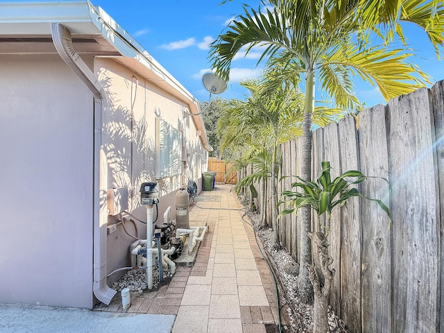 6875 NW 1st Ct, Margate, FL 33063 - view of patio featuring a fenced backyard