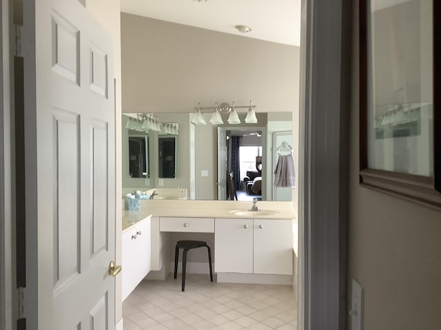 7007 Ashton St, Boynton Beach, FL 33437 - bathroom with vanity and tile patterned flooring