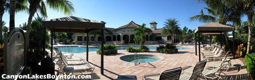 8888 Rockridge Glen Cv, Boynton Beach, FL 33473 - community pool featuring a community hot tub