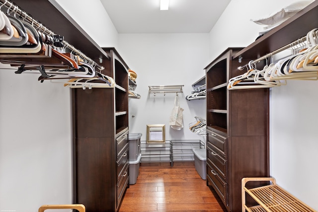 2990 Twin Oaks Way, Wellington, FL 33414 - spacious closet with dark wood finished floors